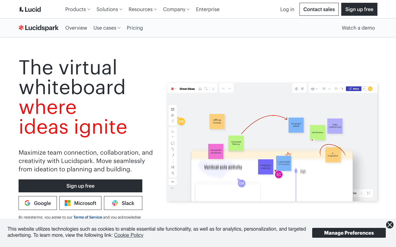 Lucidspark screenshot