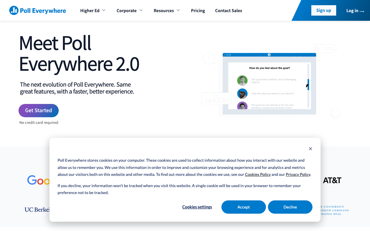 Poll Everywhere screenshot